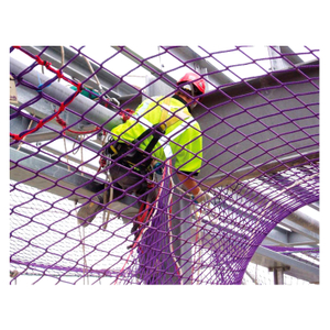 Hot Sale Customizable Polyester Purple Color Safety Net for Balcony 