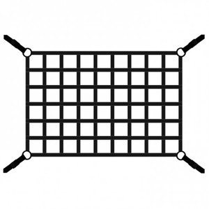 Hot Sale Customized Heavy Duty Cheap Price Polyester Black Trailer Cargo Net for Wholesale