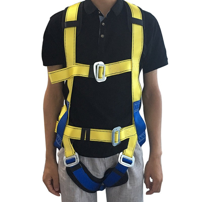 New Arrival Factory Price Industrial Fall Protection Full Body Safety Harness Belt with Safety Lanyard