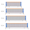 Durable Adjustable Portable Indoor Outdoor Court Beach Driveway Good Quality Custom Size Tennis Net