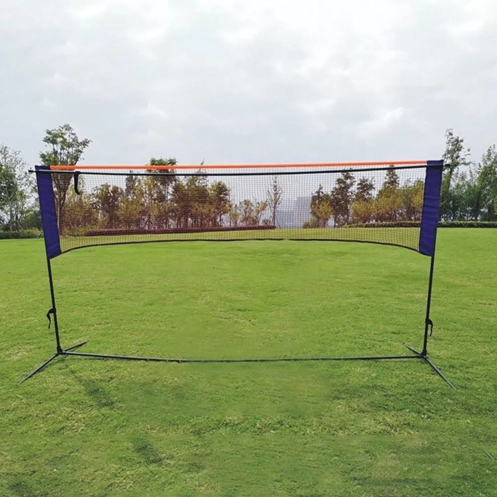 Competition multi sport adjustable height portable badminton net with fast assembly
